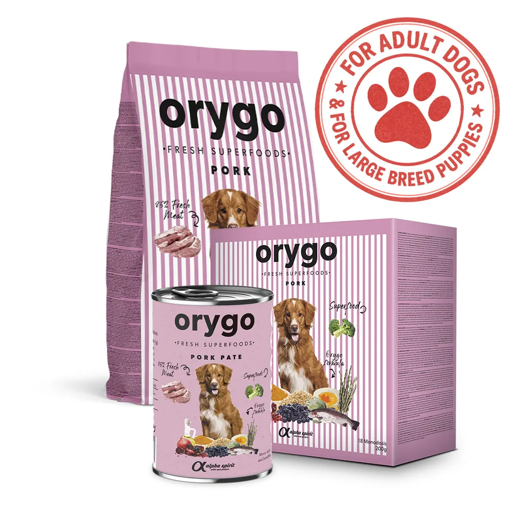 3x Orygo pork